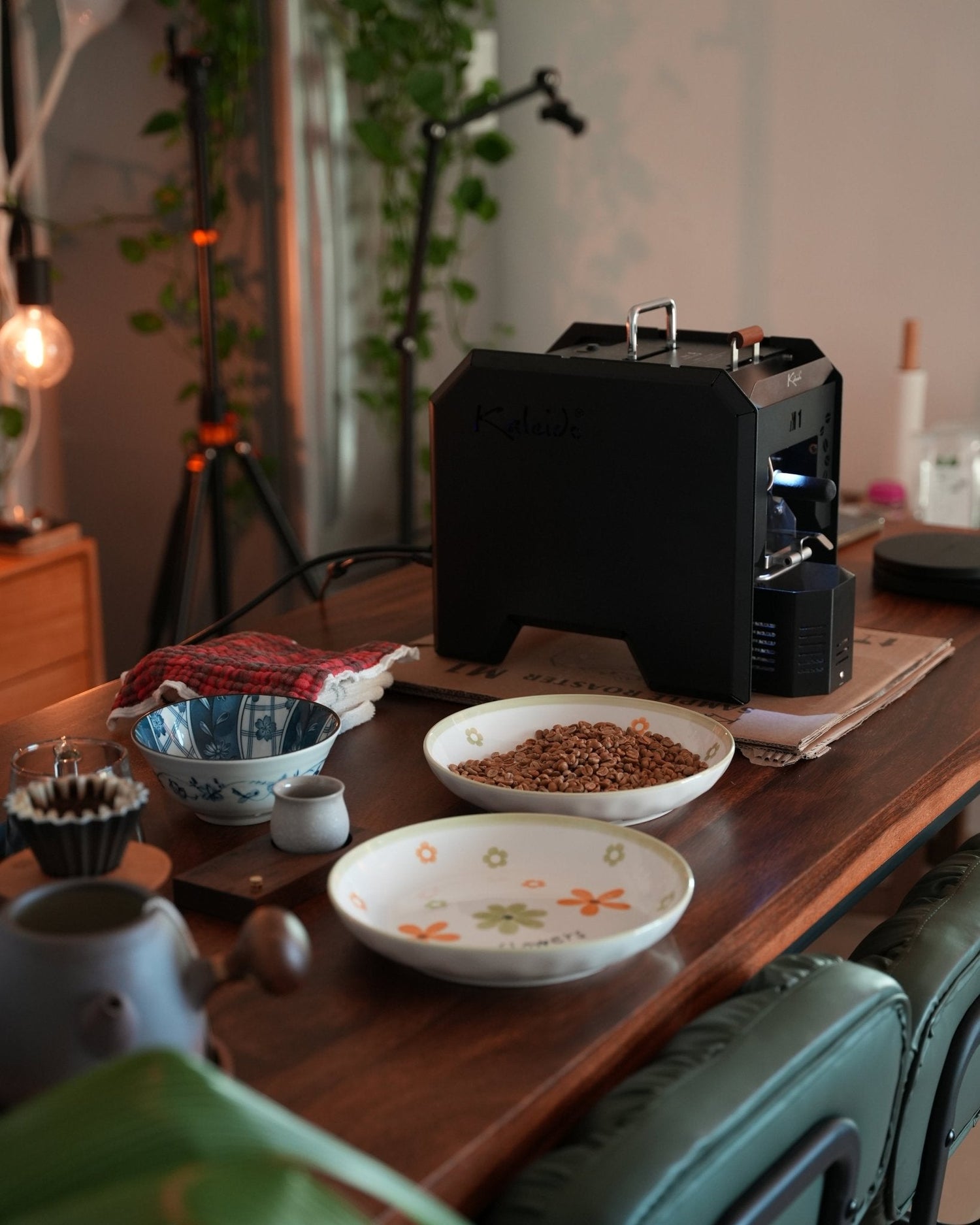 家庭烘豆初體驗 - Kaleido Sniper M1 咖啡烘豆機分享