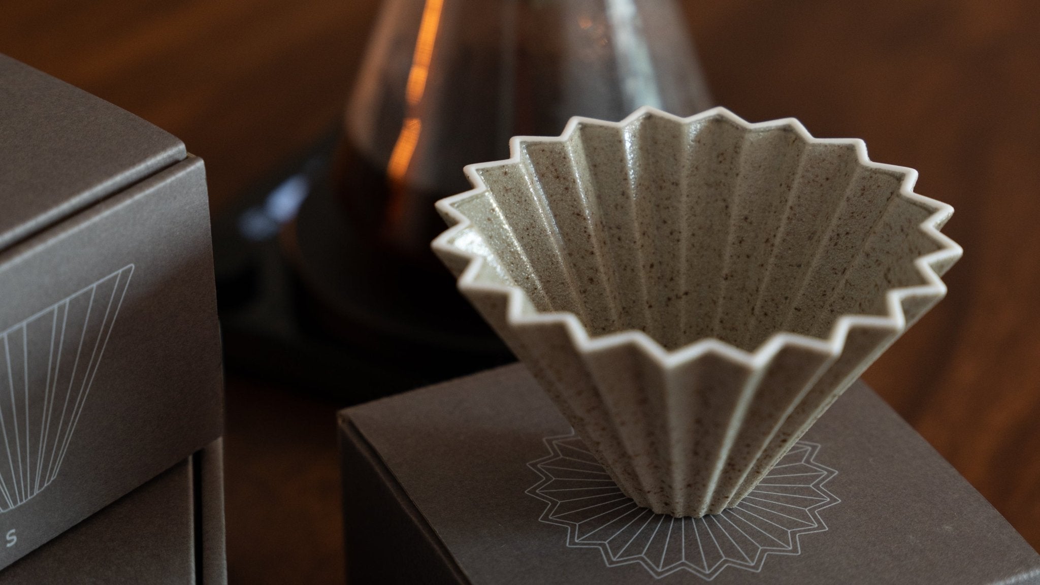 【手沖咖啡濾杯分享】Origami Dripper mikage 沙釉限量版