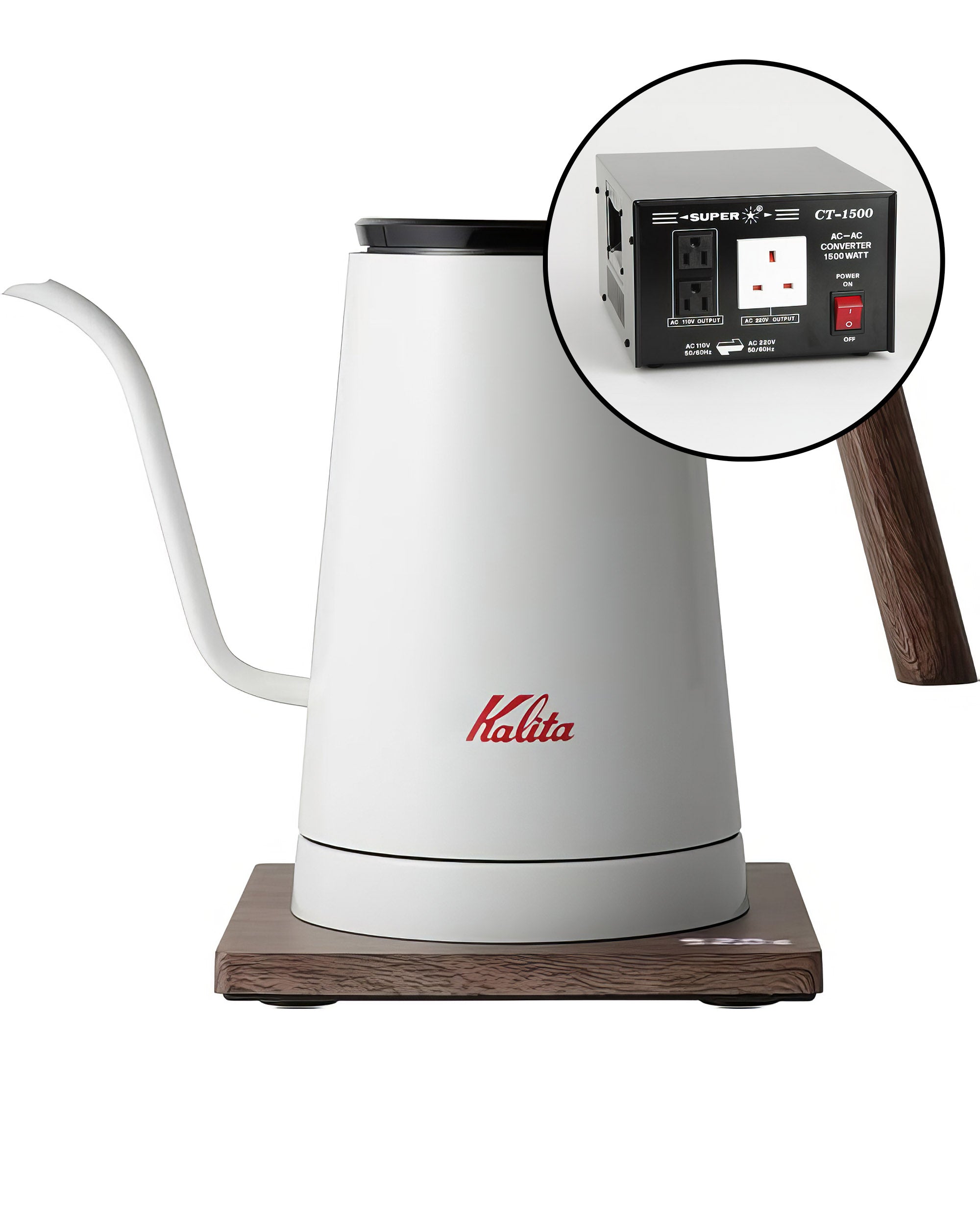 Kalita KEDP-600 Precision Electronic Temperature Control Pot (600ml)
