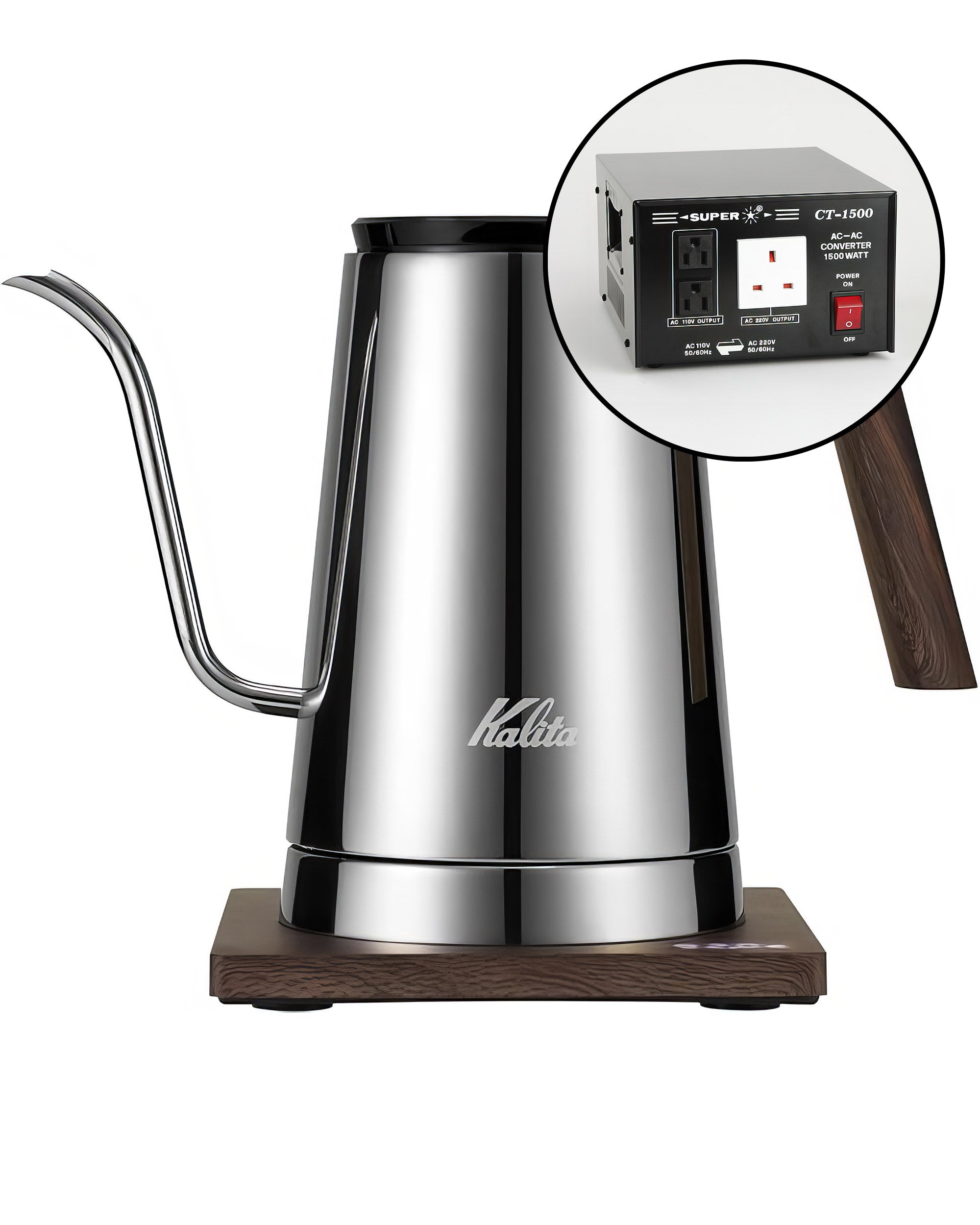 Kalita KEDP-600 Precision Electronic Temperature Control Pot (600ml)