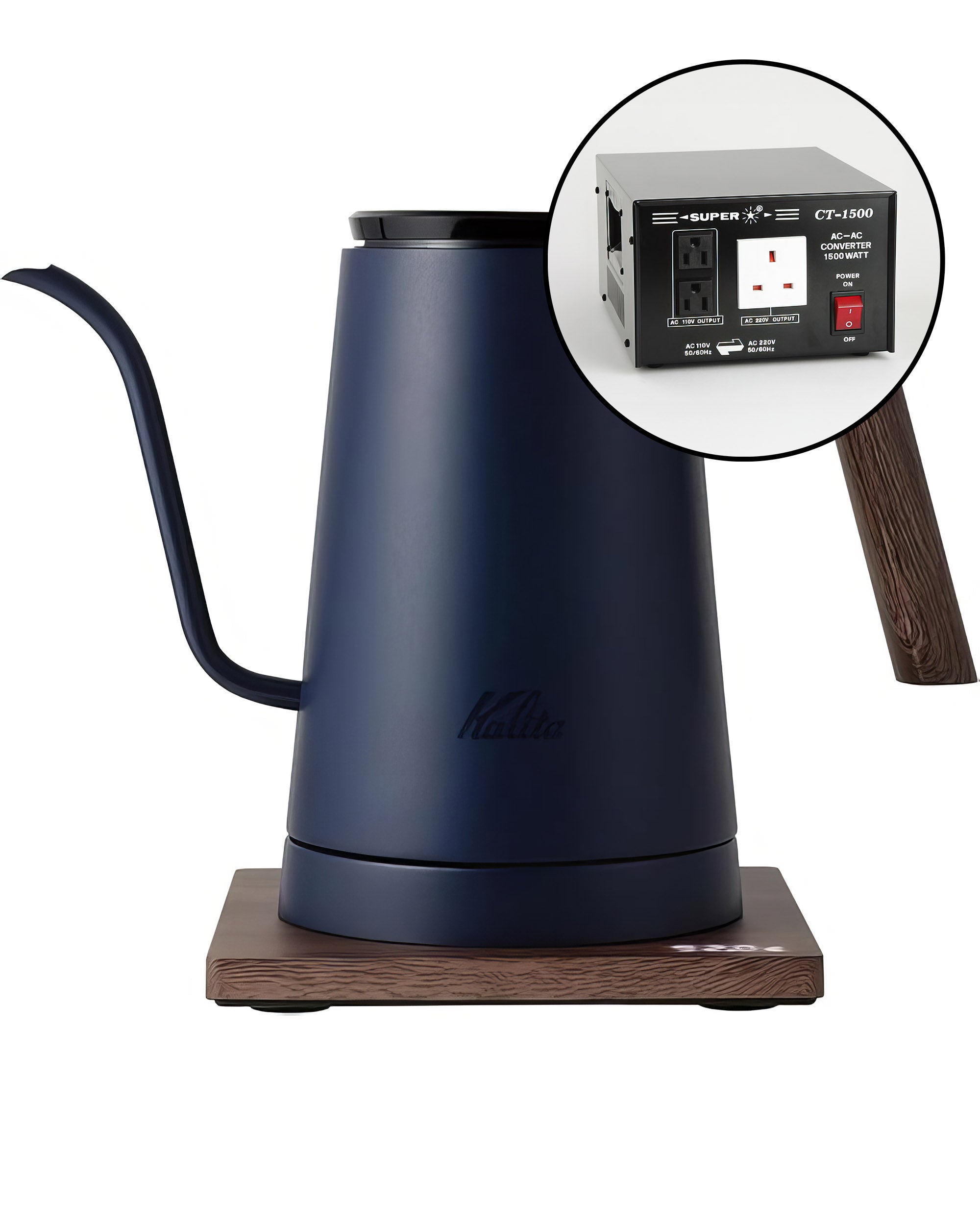 Kalita KEDP-600 Precision Electronic Temperature Control Pot (600ml)
