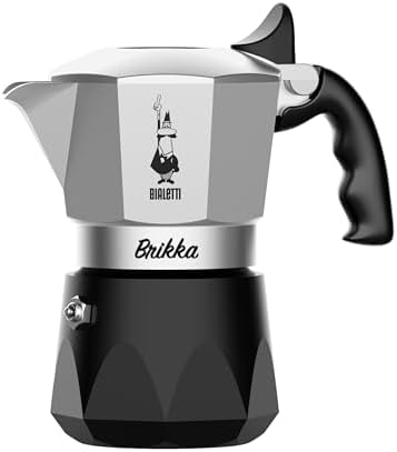 Bialetti Brikka 經典鋁色2杯摩卡壺細節及使用示意圖 1