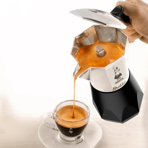 Bialetti Brikka 經典鋁色4杯摩卡壺細節及使用示意圖 2