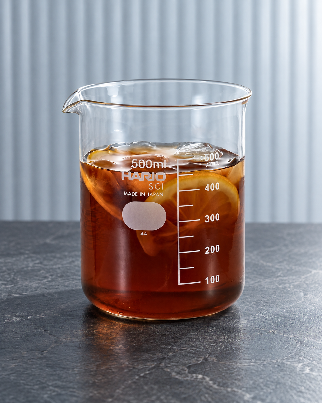 HARIO 無手柄耐熱玻璃量杯|500 mL 場景封面