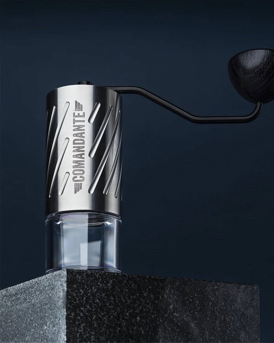 Commandante C60 Baracuda flagship hand-cranked bean grinder