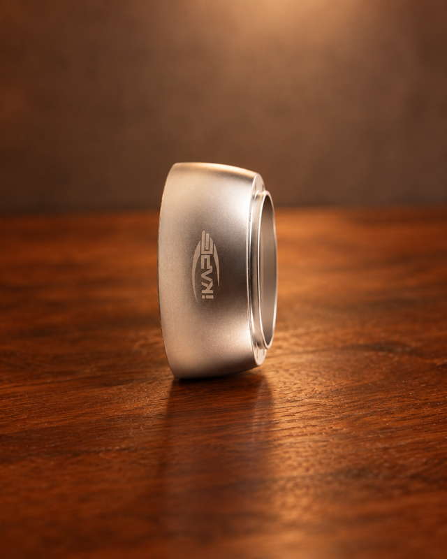 IKAPE V2 濃縮咖啡磁吸接粉環|51mm / 銀色