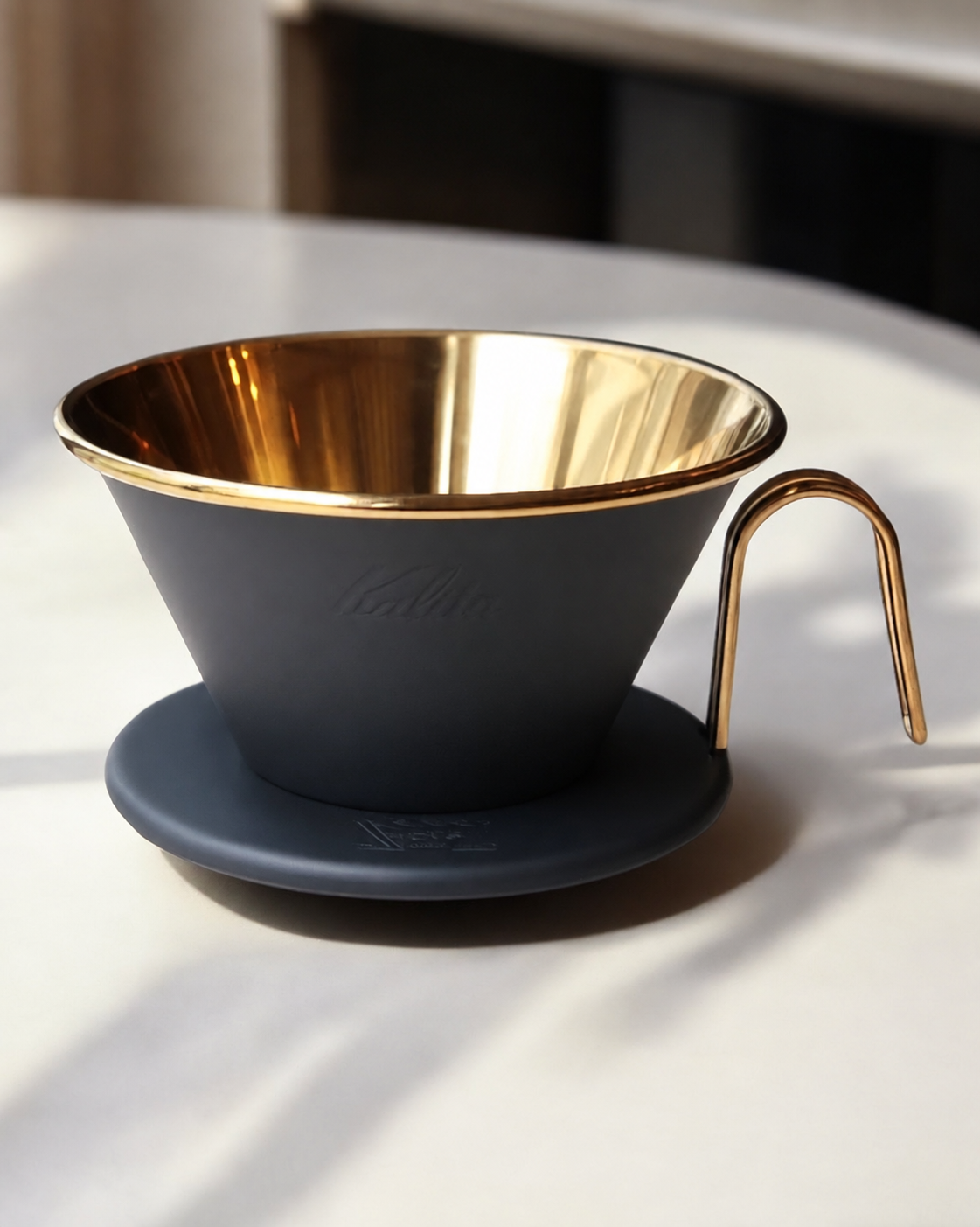 【LIMITED】Kalita made in Tsubame by Takamura coffee 限量版 155/185|185 (2-4人) / 黑金色