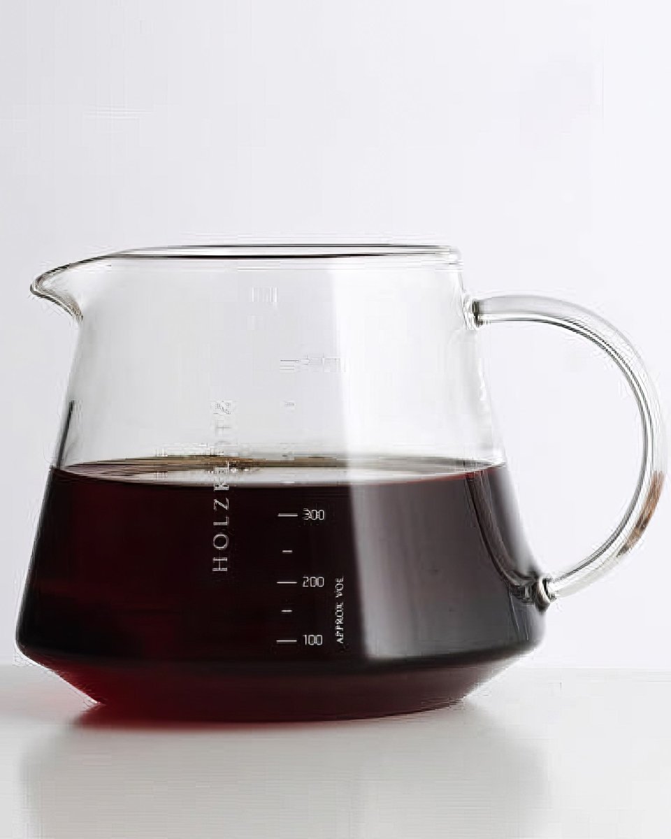 Holzklotz 咖啡玻璃手沖下壺 - Coffee Stage 咖啡舞台