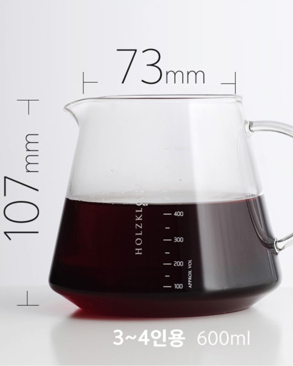 Holzklotz 咖啡玻璃手沖下壺 - Coffee Stage 咖啡舞台