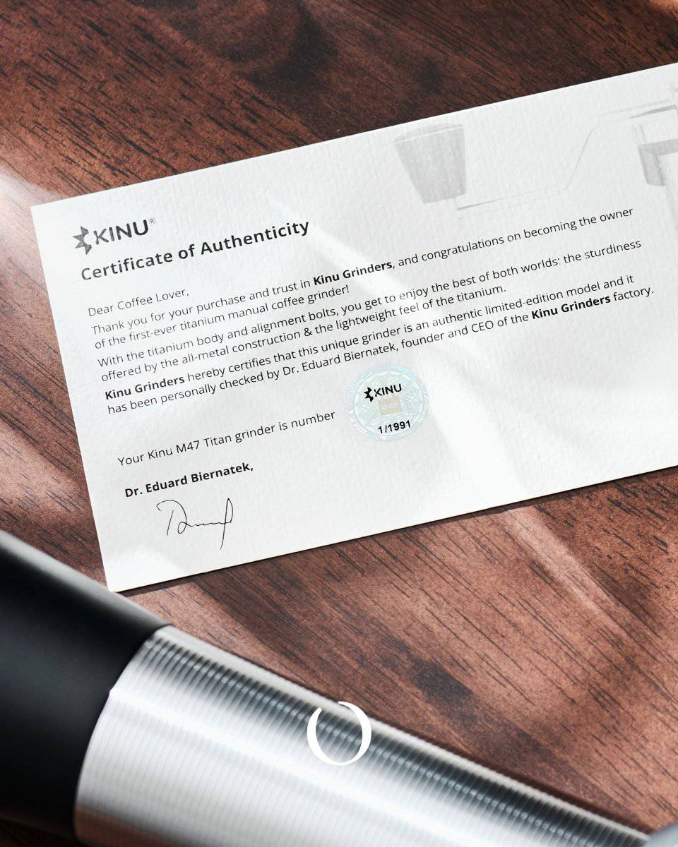 Kinu M47 Titan 手搖磨豆機 - Coffee Stage 咖啡舞台