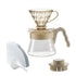 HARIO V60 Color Brew Kinari Beige 配色套裝內容