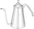 Kalita Drip Pot Slim 700SS 不锈钢手冲壶正面，配金属弧形把手