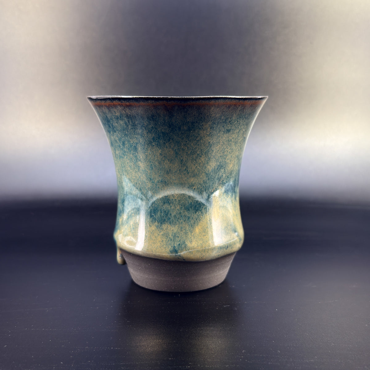 D1003 - Sharing Cup L Size - Trial Glaze Archive｜釉淚/半釉淚留存品