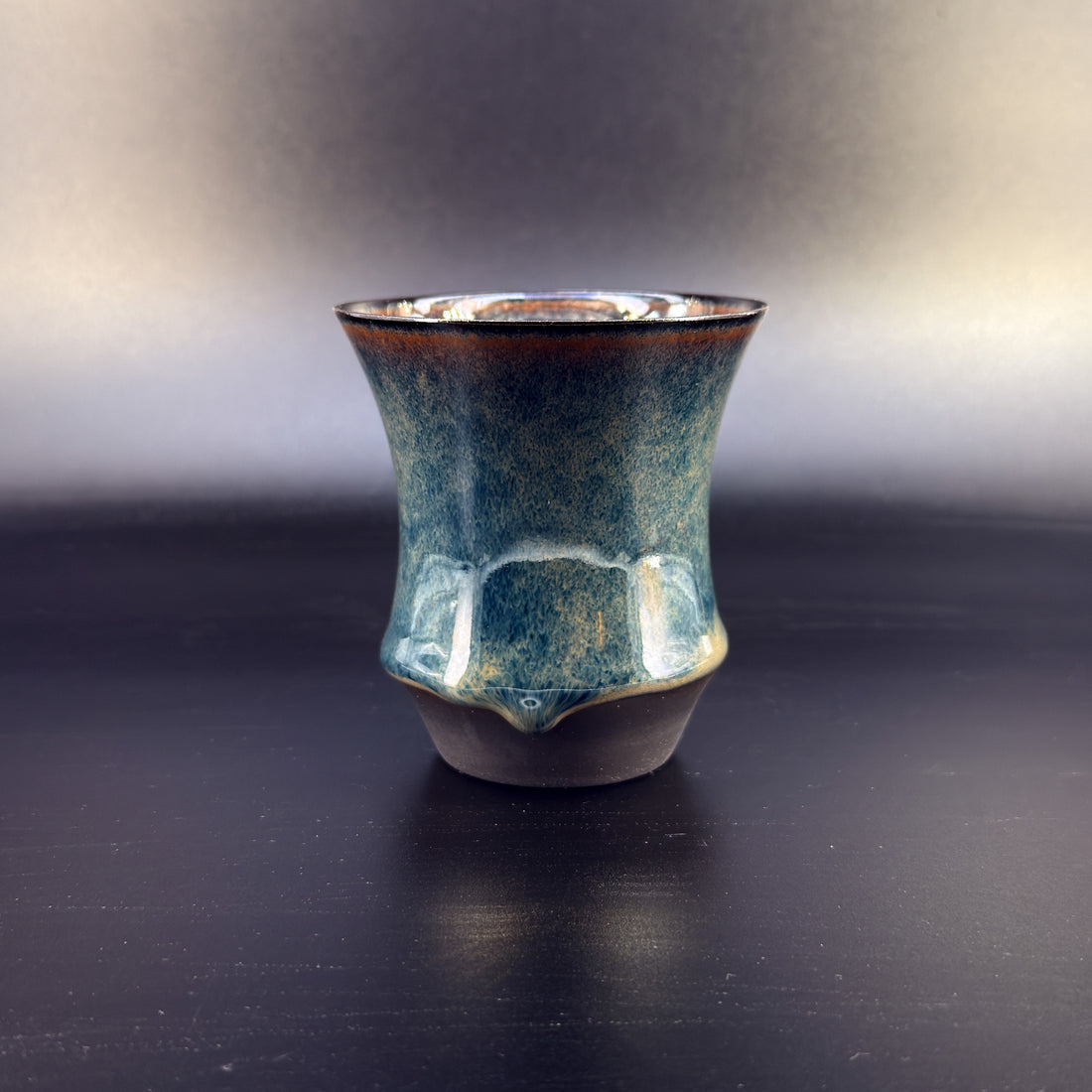 D1005 - Sharing Cup M Size - Trial Glaze Archive｜釉淚/半釉淚留存品