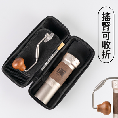 ZP6-S 鉑金色（銀）手搖磨豆機｜原廠產品圖