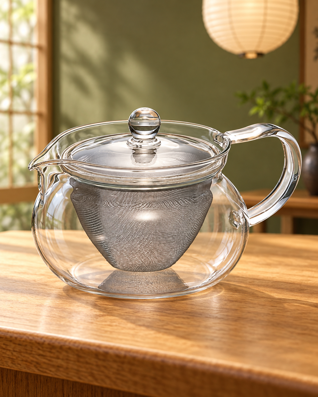 HARIO 茶茶急須 丸 耐熱玻璃茶壺｜450 mL｜場景封面