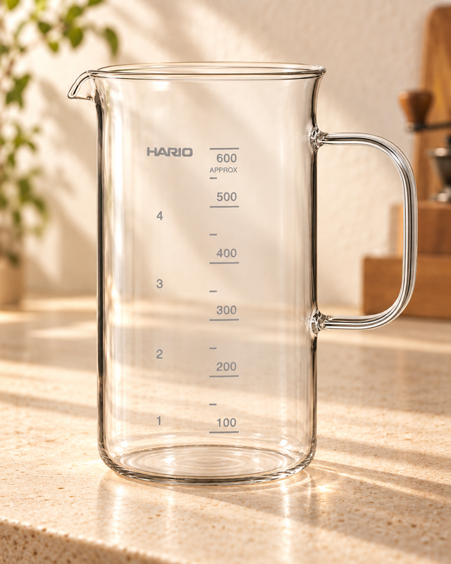 HARIO BV-600 600 mL 透明燒杯咖啡分享壺場景圖