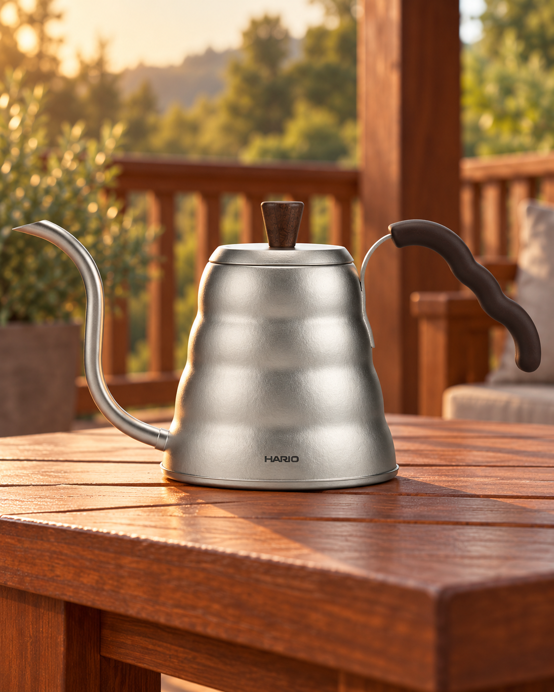 HARIO V60 Buono 鈦手沖壺｜實用600mL｜場景封面