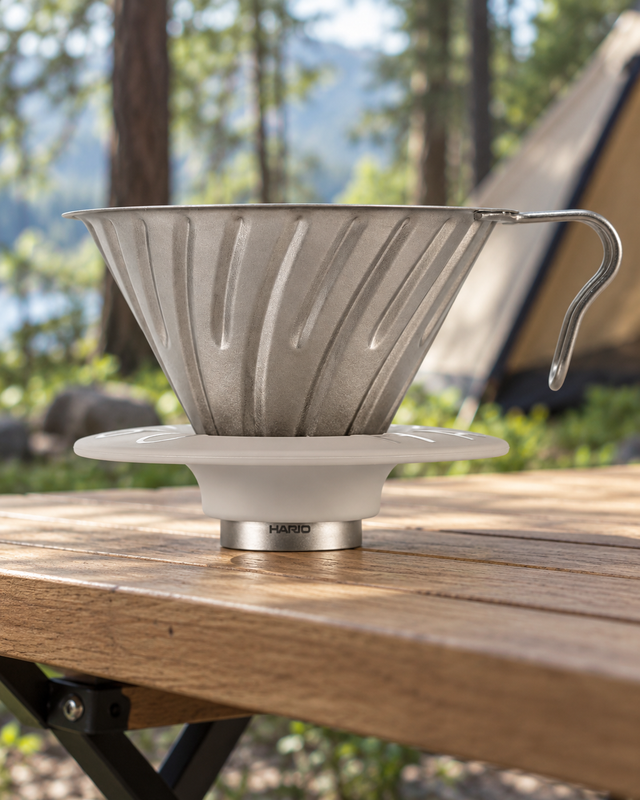 HARIO V60 鈦濾杯｜01・1–2杯｜場景封面