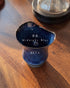 Coffee Stage Sharing Cup Beta Size 夜藍配色，俯視不對稱杯口與藍色釉面