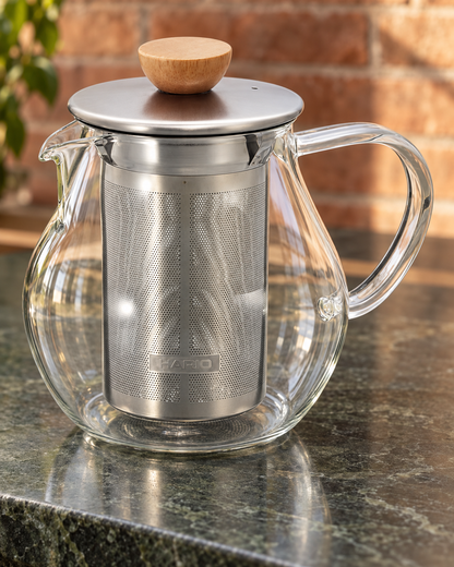 HARIO Tea Pitcher 耐熱玻璃濾茶壺｜450 mL｜場景封面