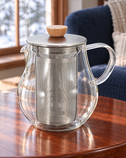 HARIO Tea Pitcher 耐熱玻璃濾茶壺｜700 mL｜場景封面
