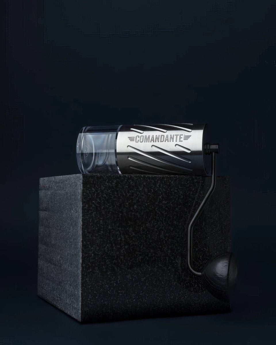 Commandante C60 Baracuda flagship hand-cranked bean grinder