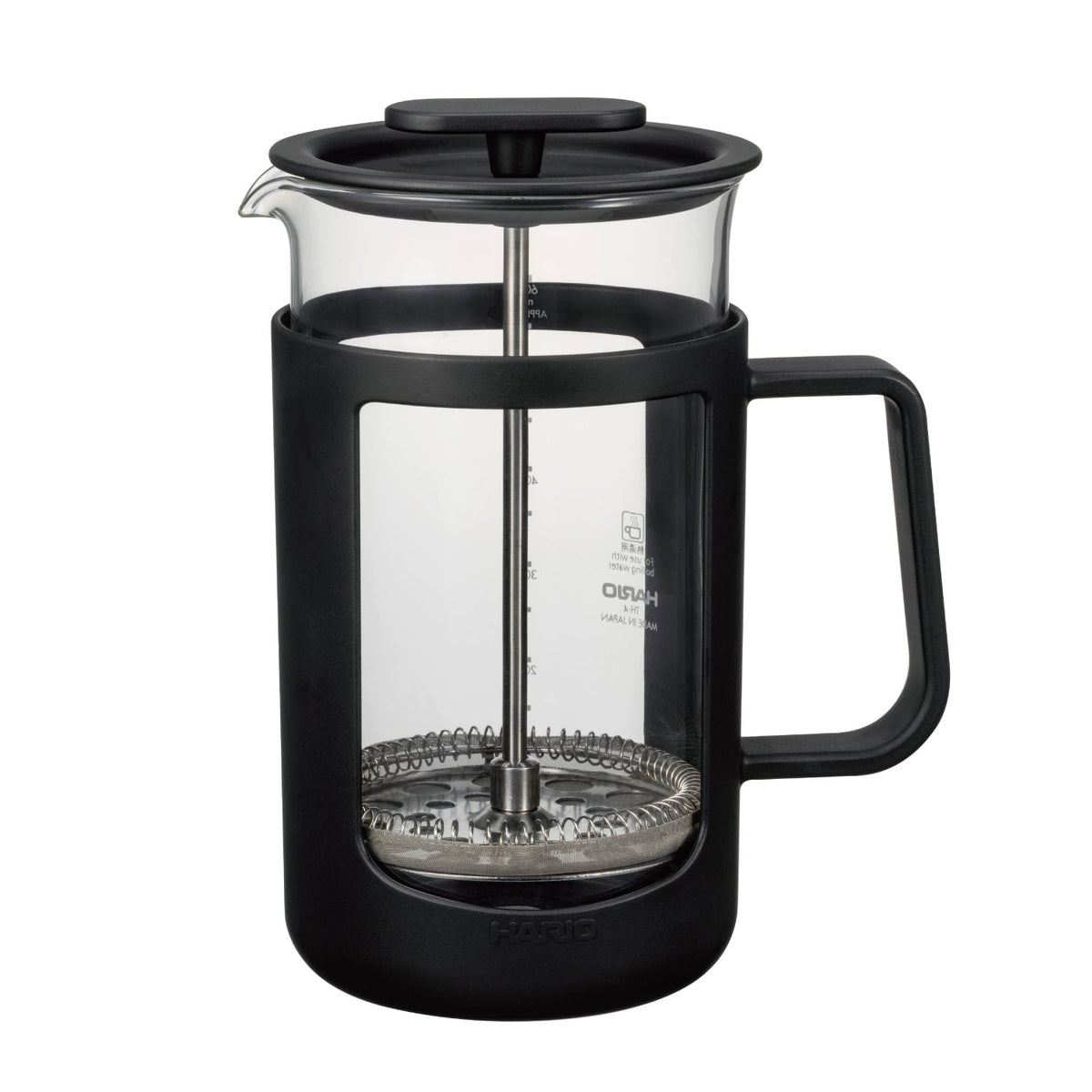 HARIO Cafe Press U 600mL 黑色咖啡壓濾壺商品圖