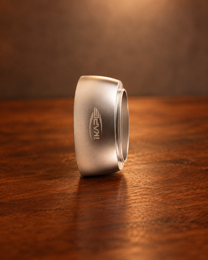 IKAPE V2 濃縮咖啡磁吸接粉環｜51mm / 銀色
