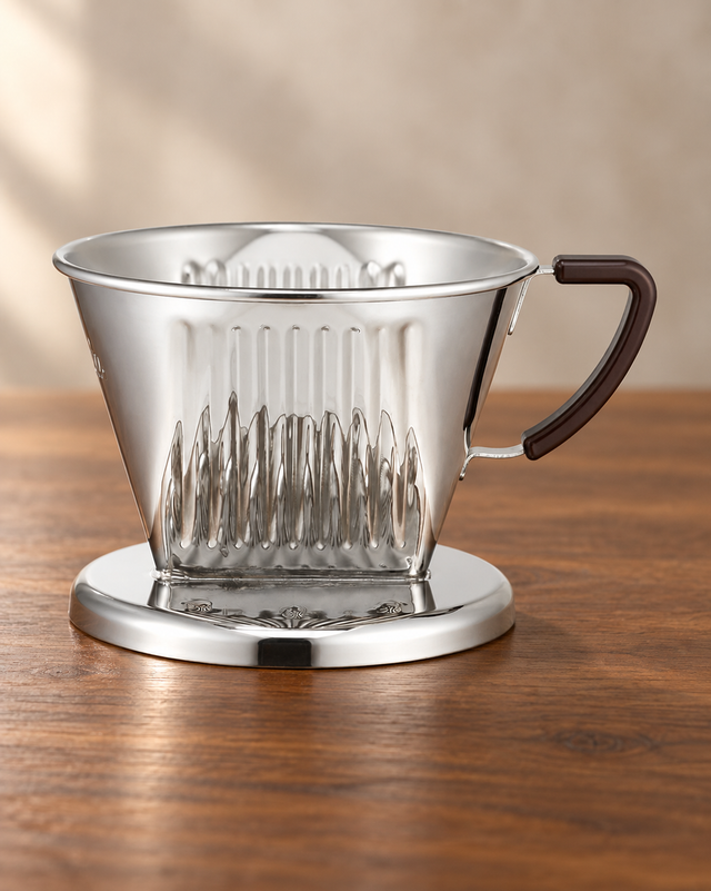 KALITA 101-CU / 102-CU 銅製三孔咖啡濾杯｜SS102 (不銹鋼)（2-4人）
