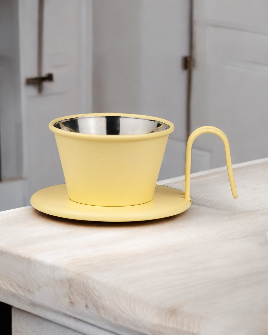 Kalita &amp; Tsubame Earth Series - WDS-155/185 咖啡濾杯｜WDS-155 (1-2人） / 黃色