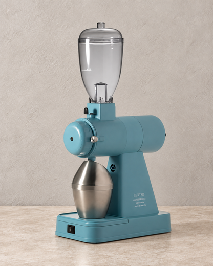 Kalita NEXT G2 專業電動磨豆機｜AC100V 50/60Hz（日本電壓） / 淺藍色 / 淨機身