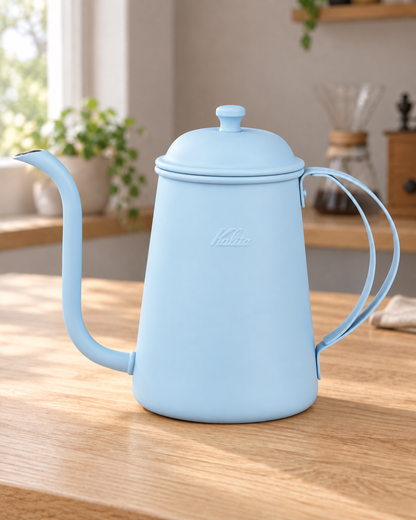 Kalita Earth Series 不鏽鋼手沖壺 700ml｜MORI・SORA・SUNA｜SORA（空）