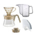HARIO V60 Color Brew 附 Air Kettle Kinari Beige 配色套裝內容