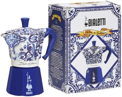 Bialetti x Dolce &amp; Gabbana Blu Mediterraneo 6杯摩卡壺細節及使用示意圖 2