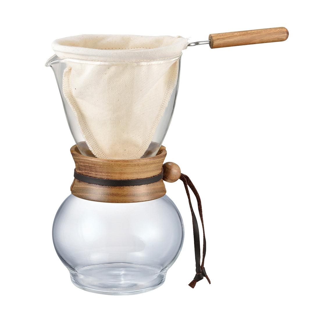 HARIO Woodneck 480mL 相思木法蘭絨濾布咖啡壺商品圖