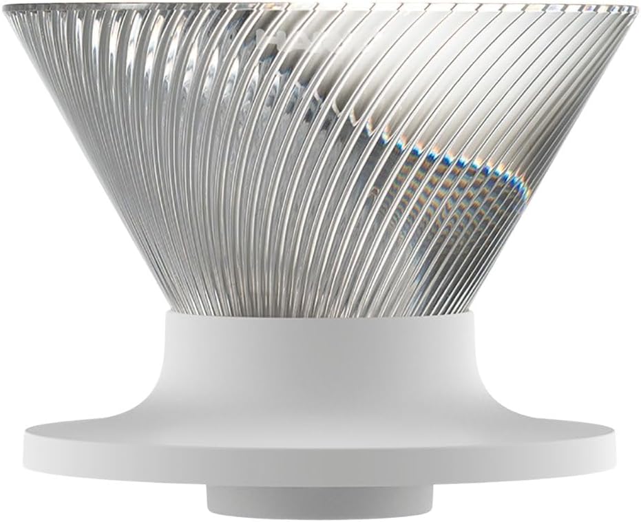 HARIO V60 NEO 01 透明手沖咖啡濾杯正面產品圖