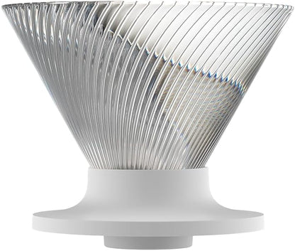 HARIO V60 NEO 02 透明手沖咖啡濾杯正面產品圖