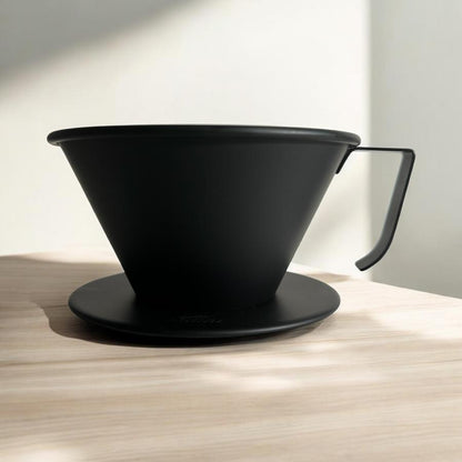 Kalita Black TSUBAME WDS-185 KB3 霧黑色不鏽鋼濾杯