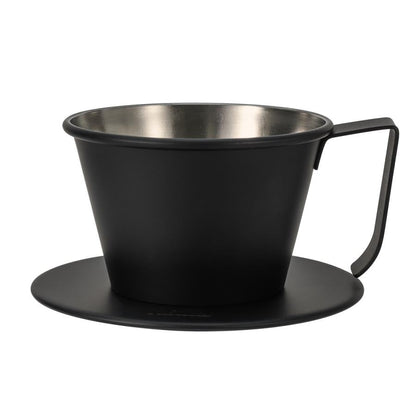 Kalita Black TSUBAME WDS-155 KB3 霧黑色不鏽鋼濾杯