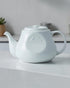White Kalita HASAMI & Kalita HA 700ml Hasami Ware coffee pot displayed on a kitchen counter