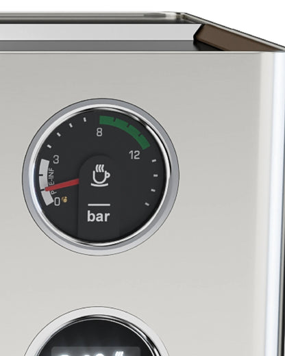 Close-up of Lelit Elizabeth V3 espresso machine&