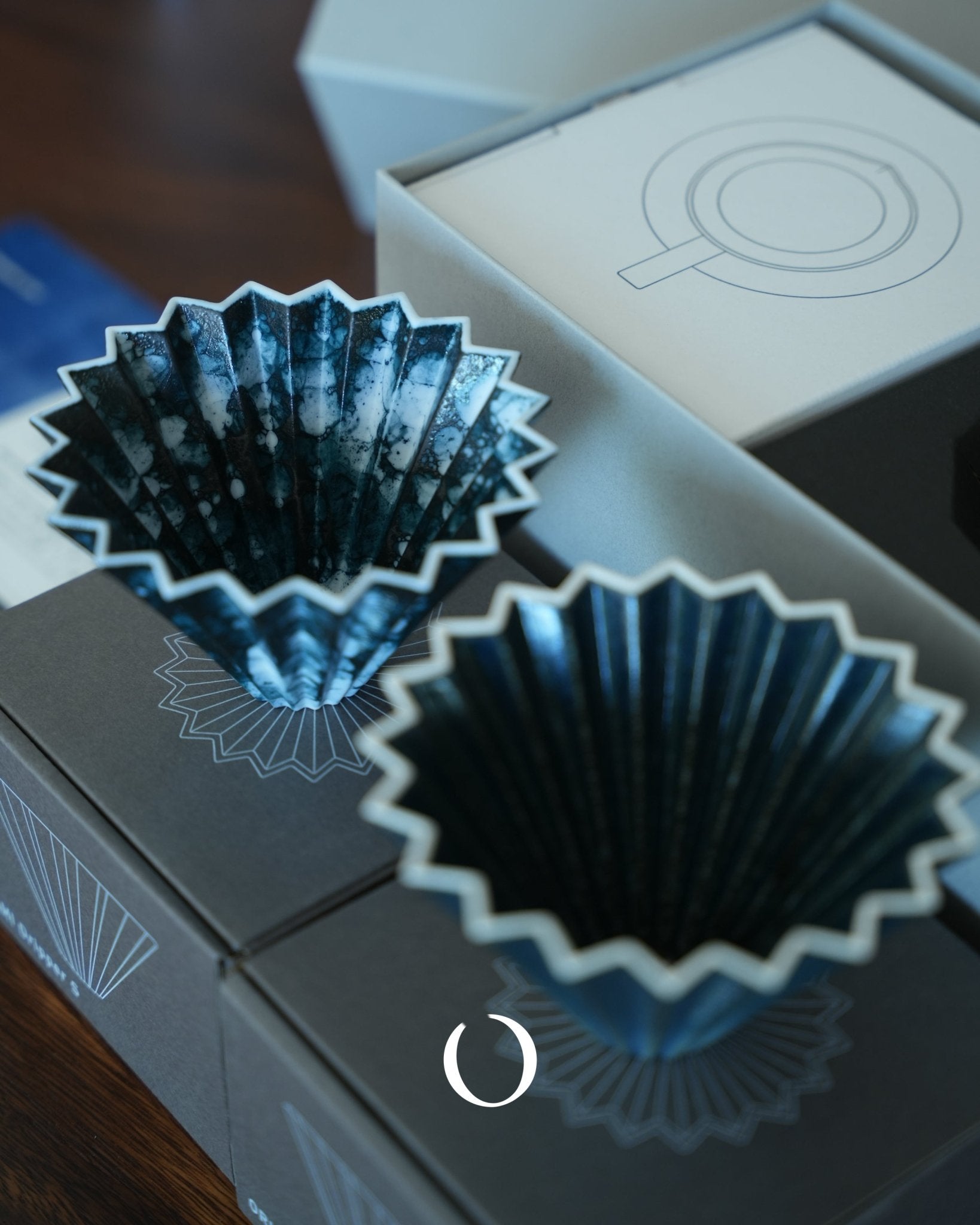 【LIMITED】ORIGAMI Dripper S [sukumo]【Indigo Dyeing Craft and Ultimate Coffee Experience】 