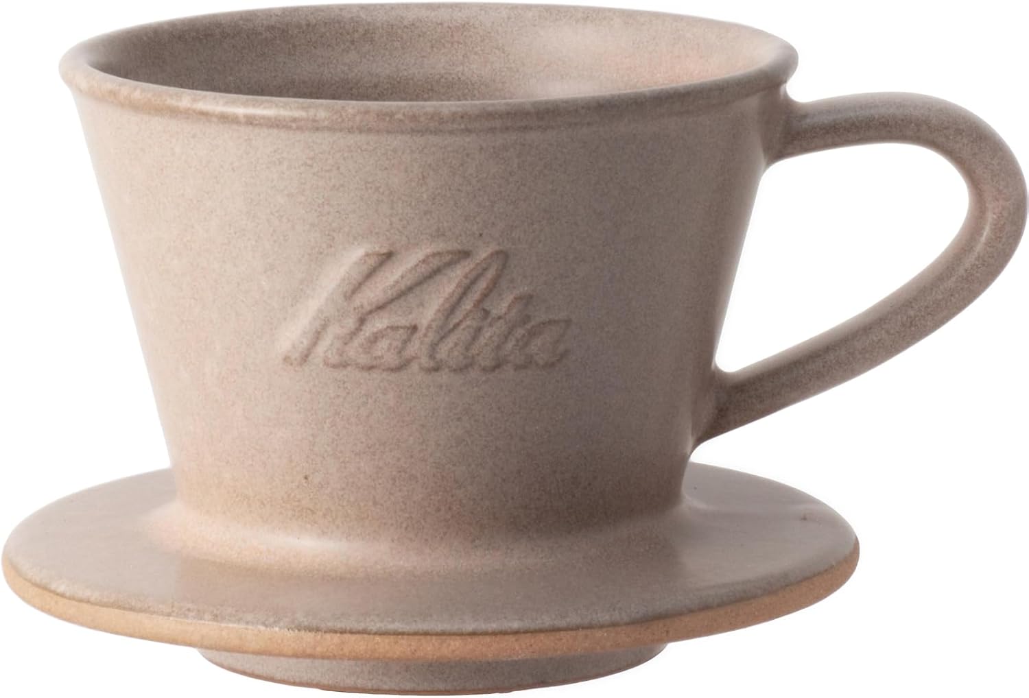 Kalita MI155 美濃燒咖啡濾杯沙棕色