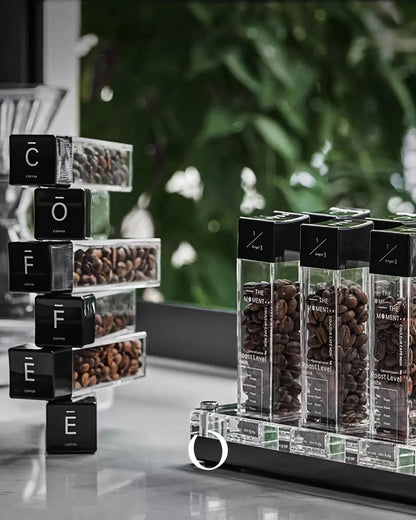 MUVNA Muwei Na | Coffee Bean Vacuum Display Tube Set 