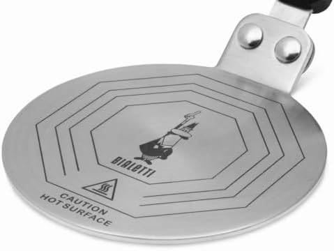 Bialetti 13cm 感應加熱轉接板細節及使用示意圖 5