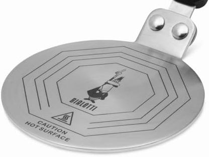 Bialetti 13cm 感應加熱轉接板細節及使用示意圖 5