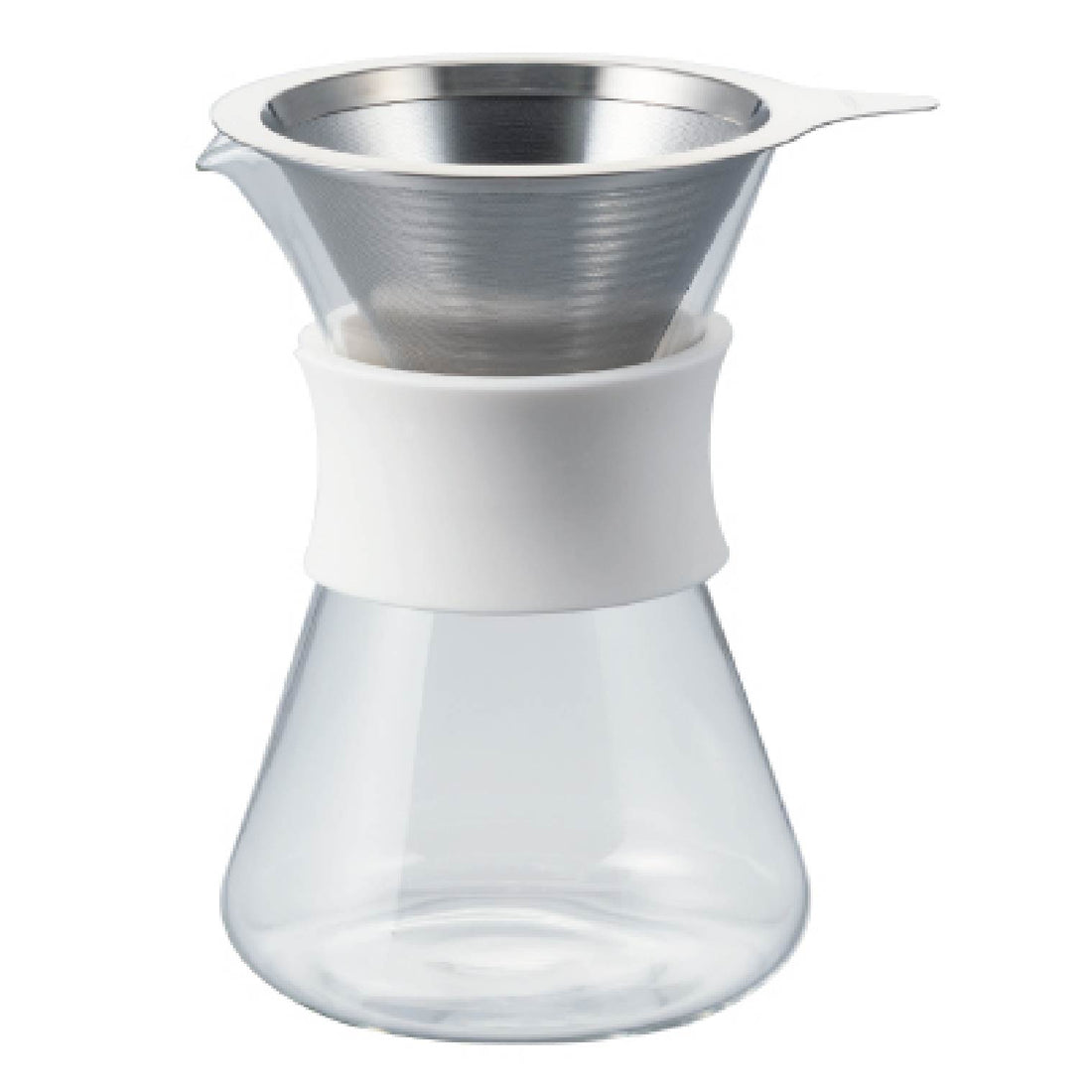 HARIO Glass Coffee Maker 400mL 雙層金屬濾網咖啡壺商品圖